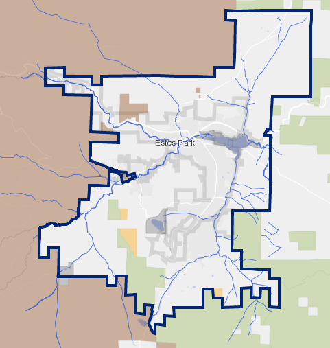 Estes Park Zip Code Map - United States Map